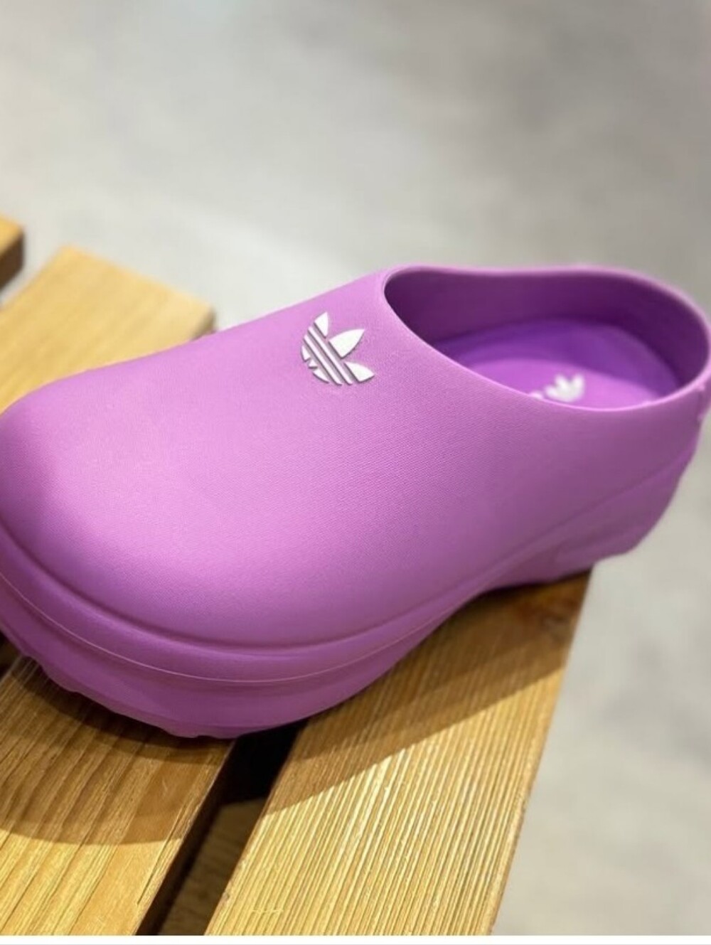 Adidas Adifom Stan Smith Mules Purple Pink Color Size 9 ? - Picture 4 of 12